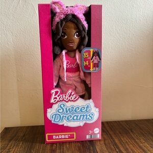 Barbie Sweet Dreams Plush Doll - Pink Outfit
